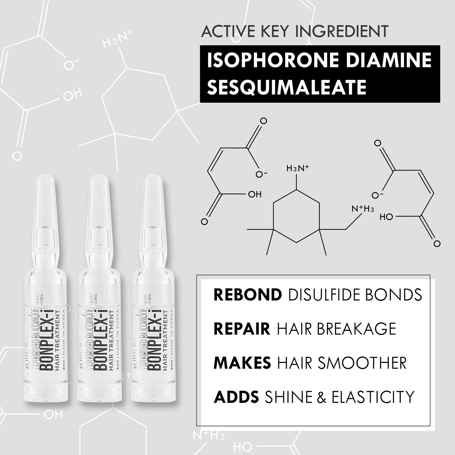 Bonplex-i Concentrated ampoule treatment features