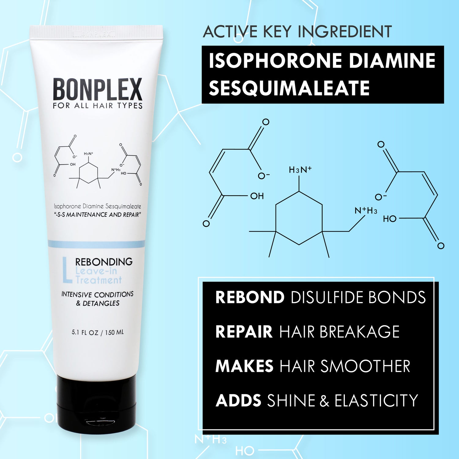 Bonplex Rebonding Leave-in Treatment features