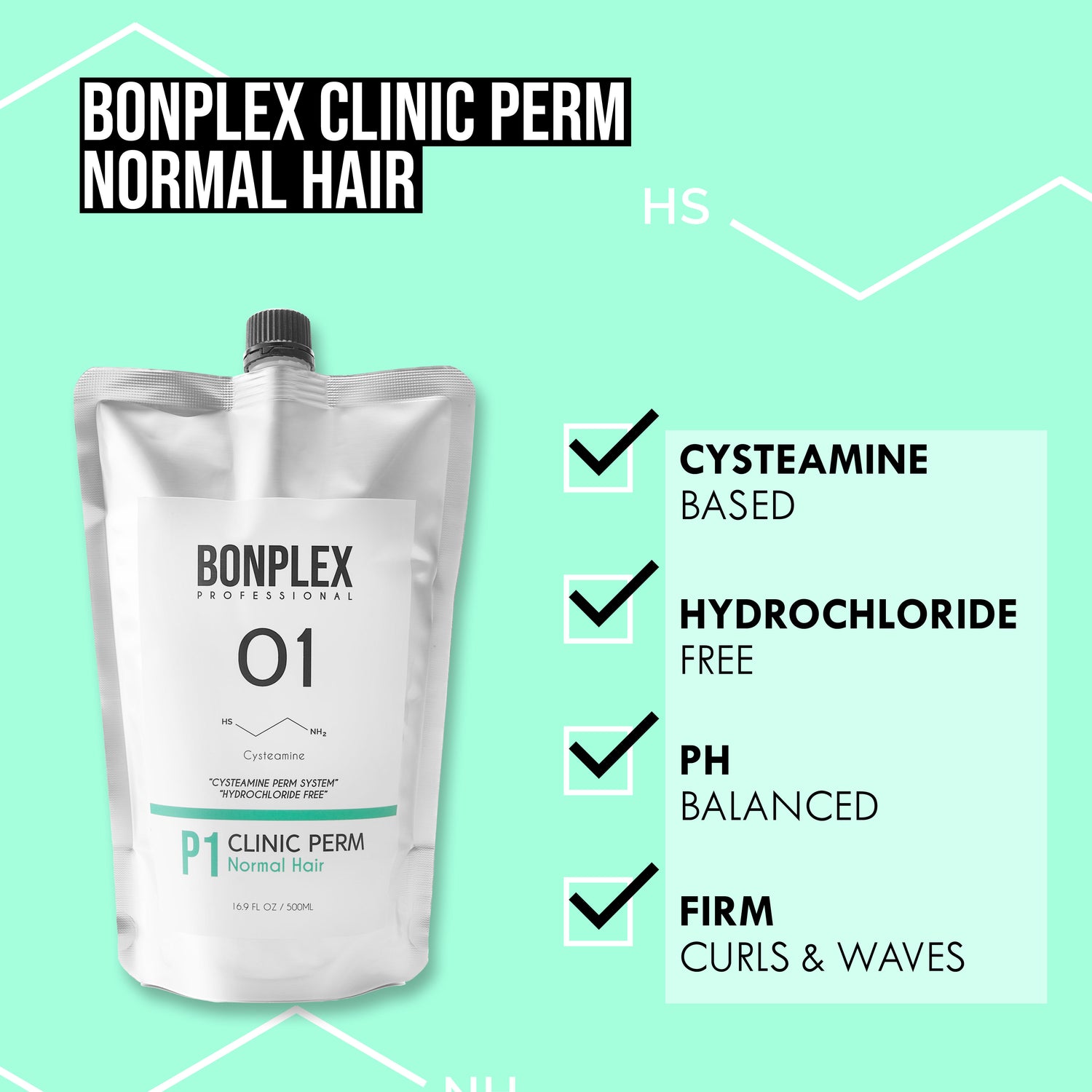 Bonplex Clinic Perm for Normal Hair features