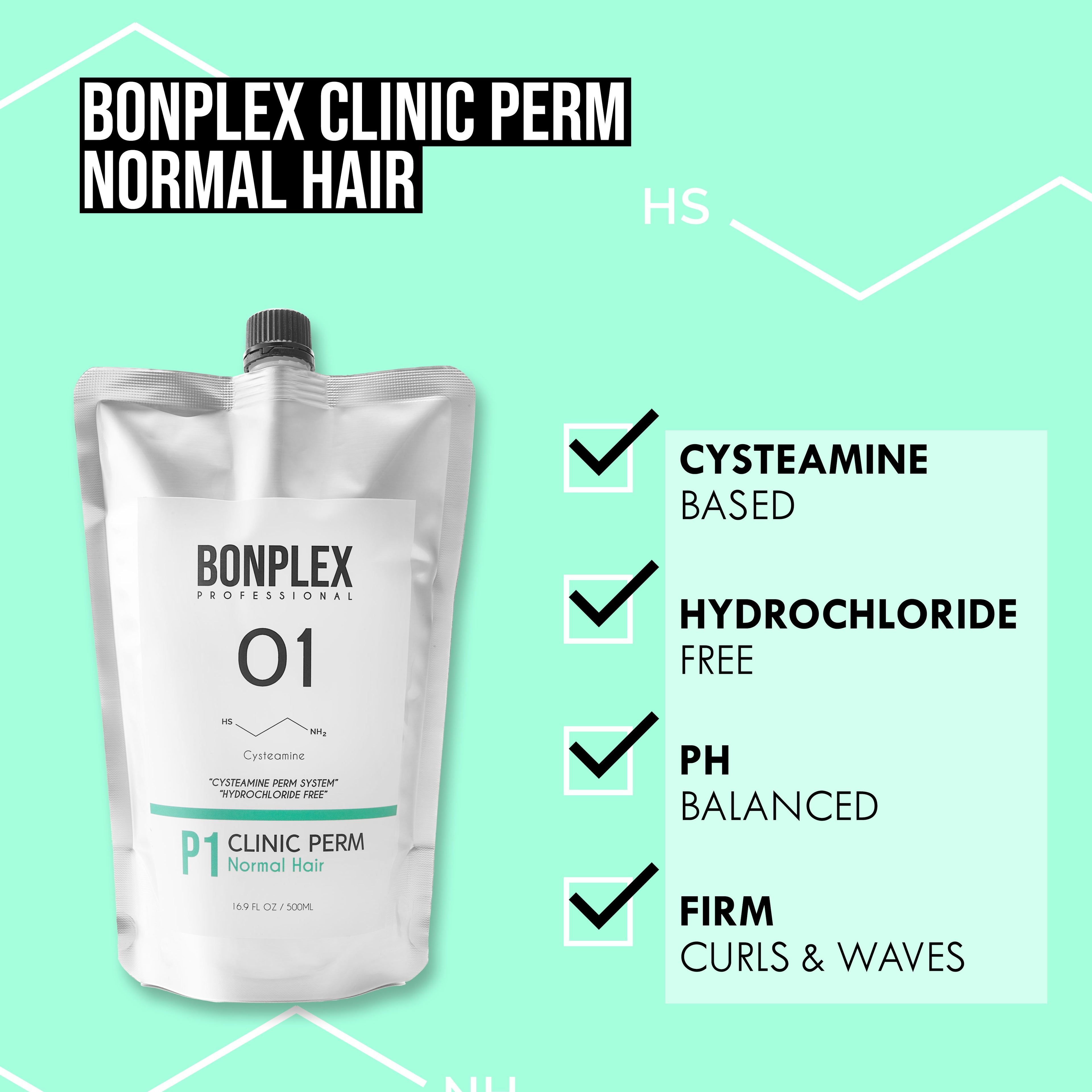 Bonplex Clinic Perm for Normal Hair features