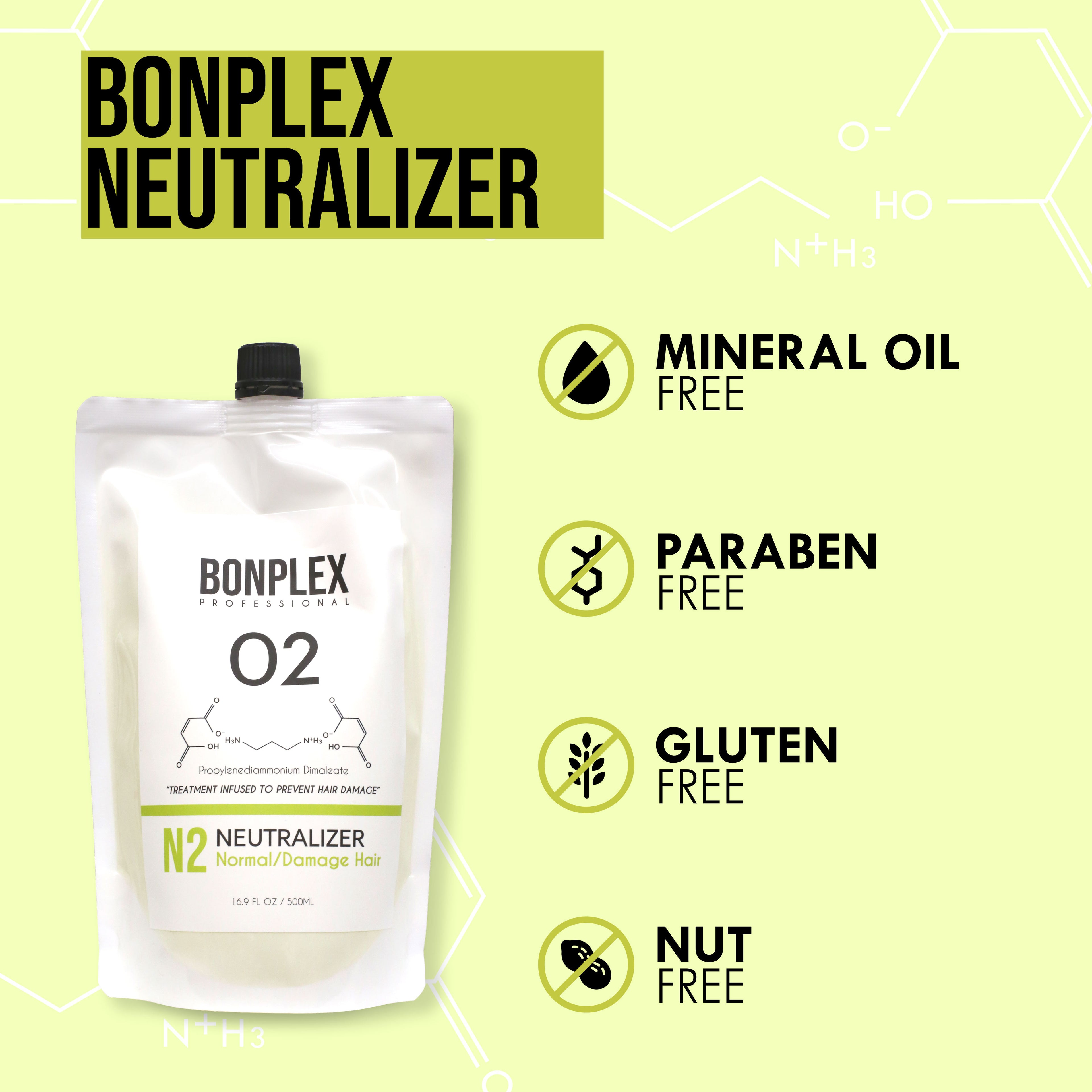 Bonplex Professional Neutralizer ingredients free