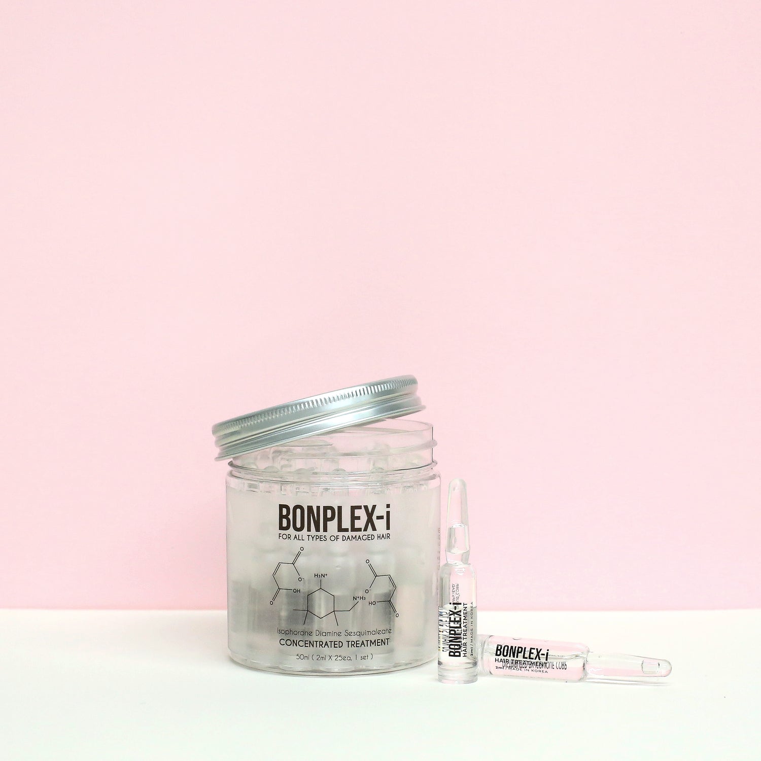 Bonplex Professional routine for damaged breakage and split ends