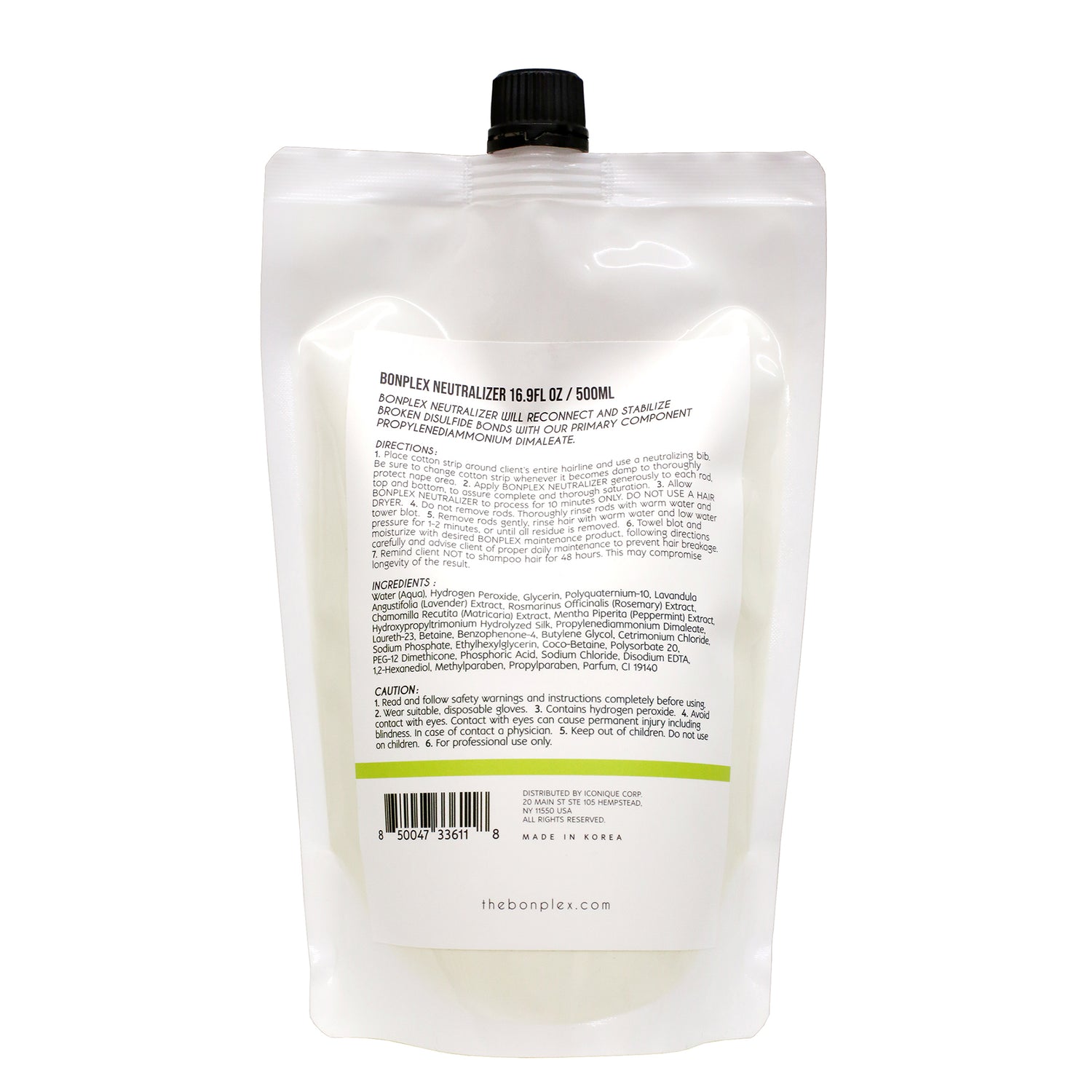 Bonplex Professional Neutralizer back