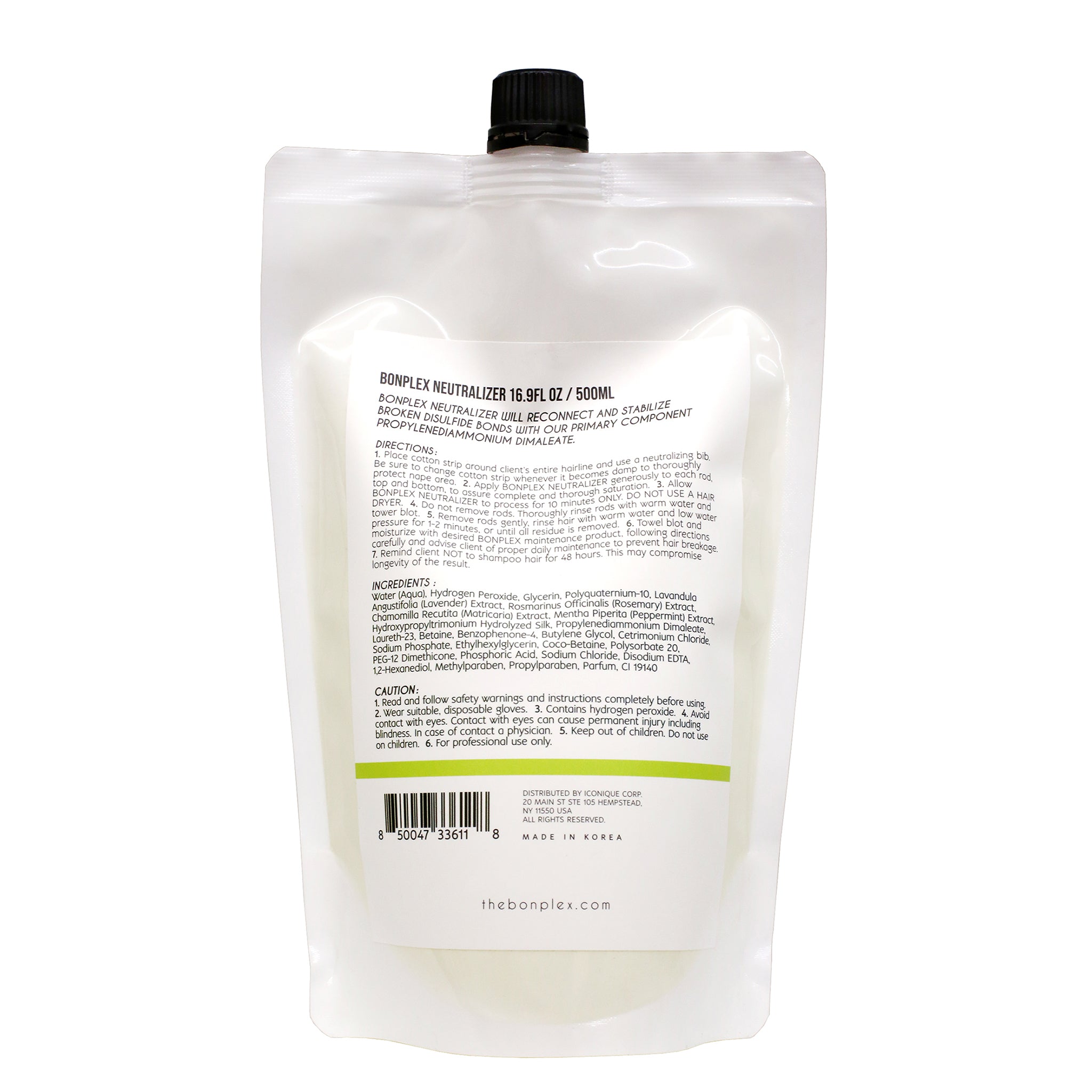 Bonplex Professional Neutralizer back
