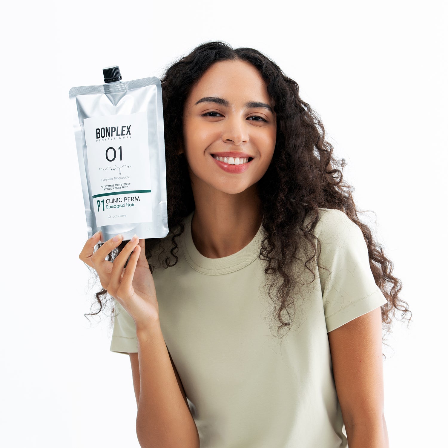 Bonplex Clinic Perm for Damaged Hair model