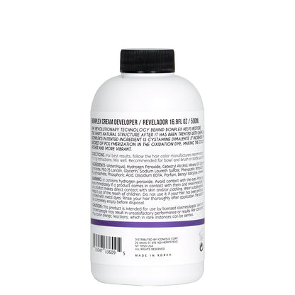 Bonplex Professional Cream Developer 6 percent volume 20 back