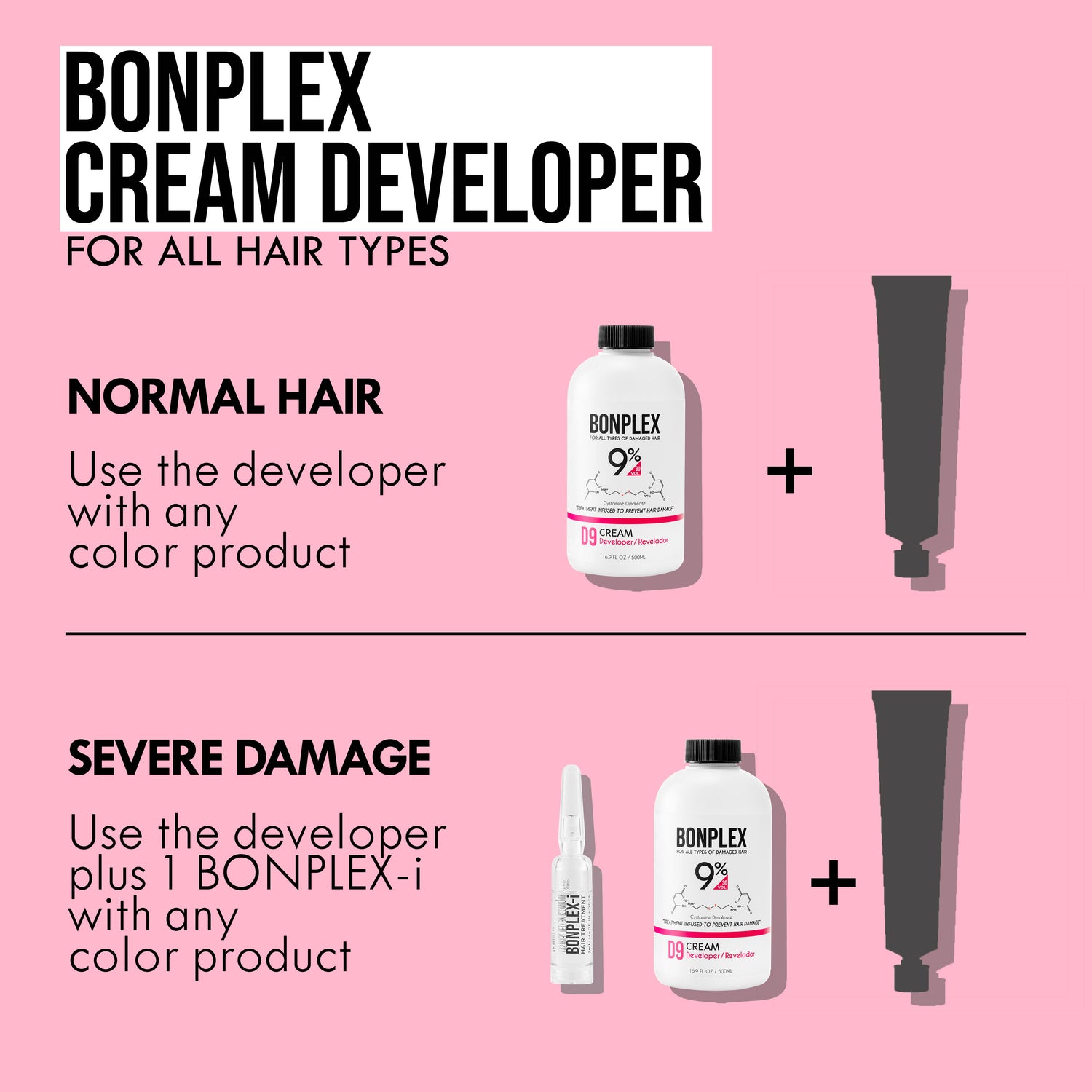 Bonplex Professional Cream Developer tips