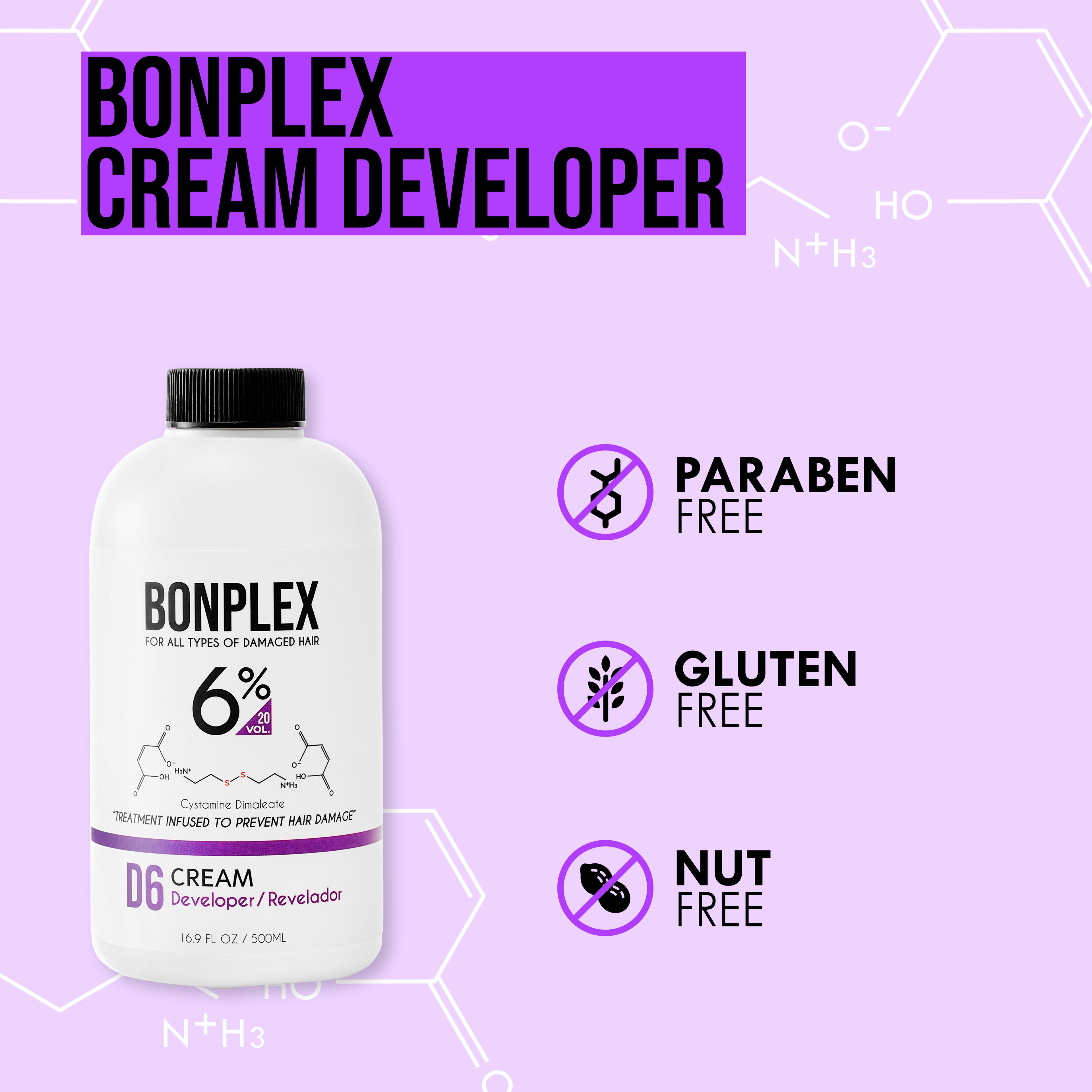 Bonplex Cream Developer ingredients free